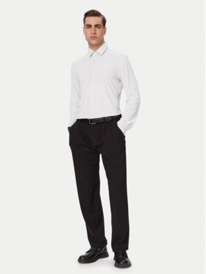 HUGO Koszula Kenno 50561158 Czarny Slim Fit