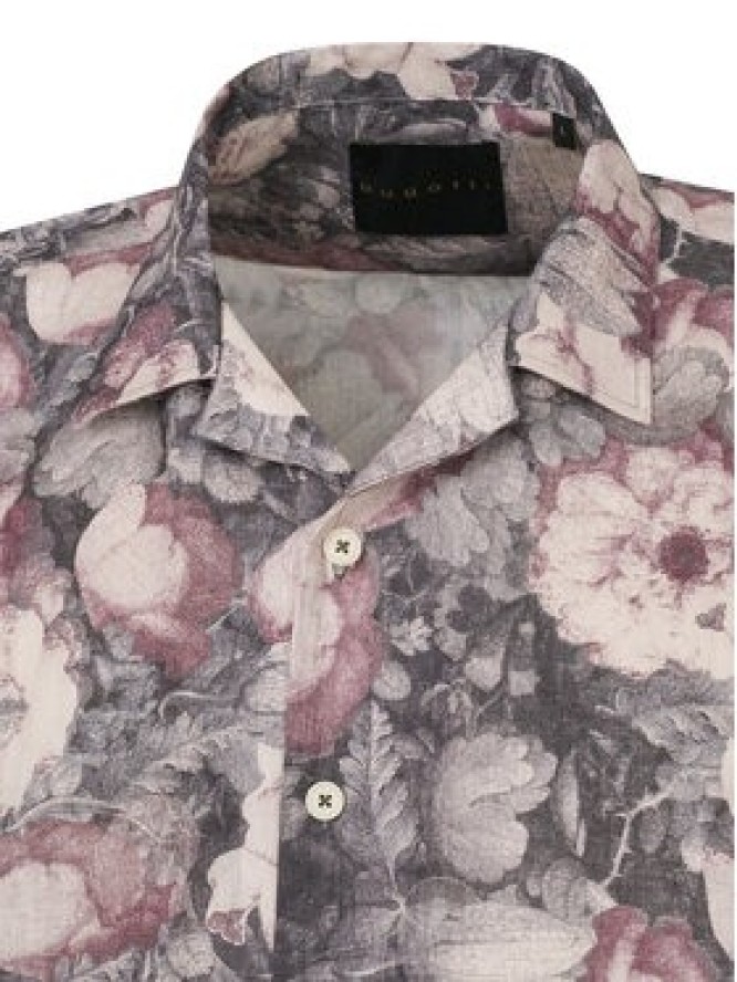 Bugatti Koszula 9253-78955C Brązowy Regular Fit