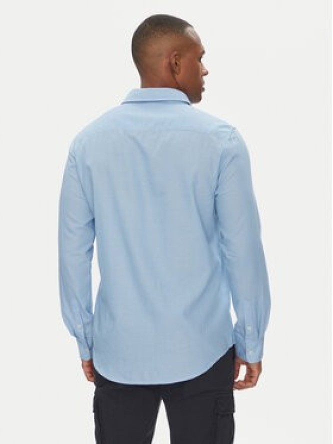 Aeronautica Militare Koszula 251CA1276CT3292 Niebieski Regular Fit