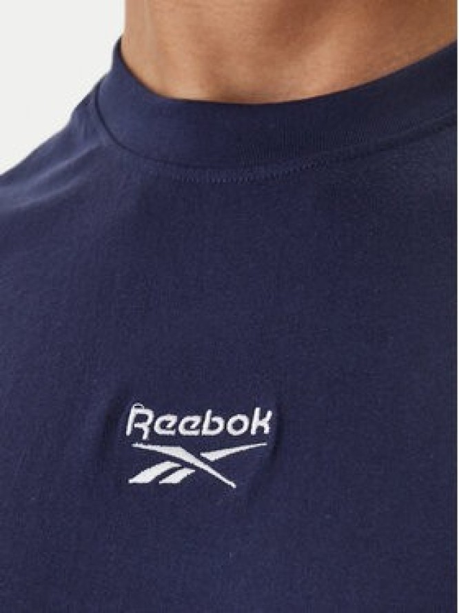 Reebok T-Shirt Branagan RK25561CCM Granatowy Regular Fit