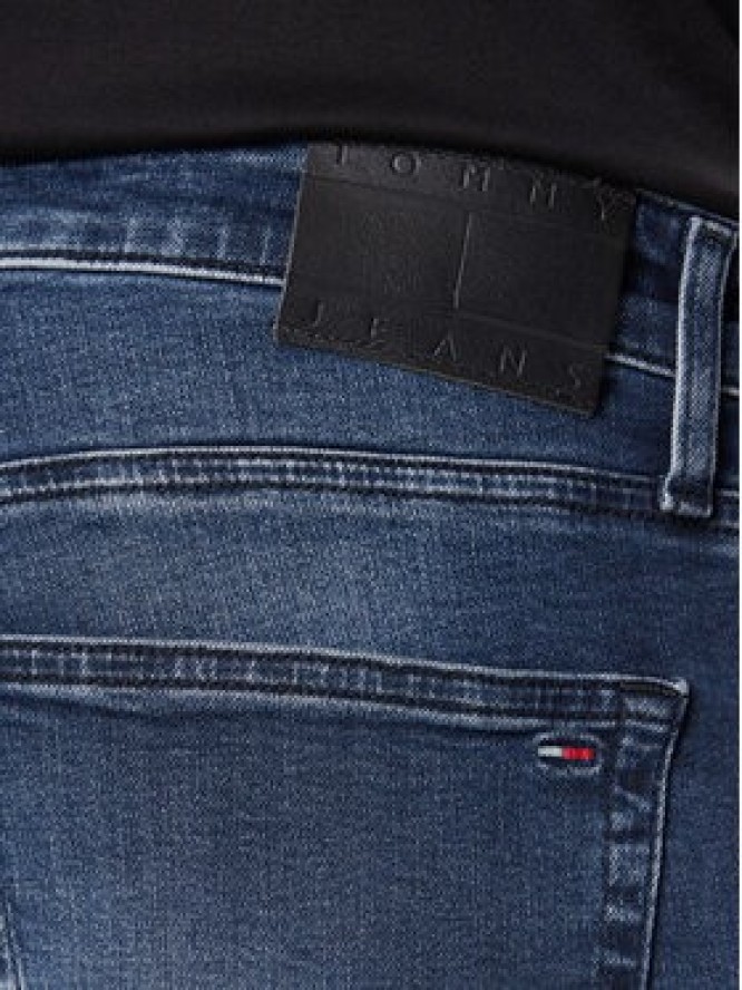 Tommy Jeans Jeansy DM0DM22247 Granatowy Slim Fit