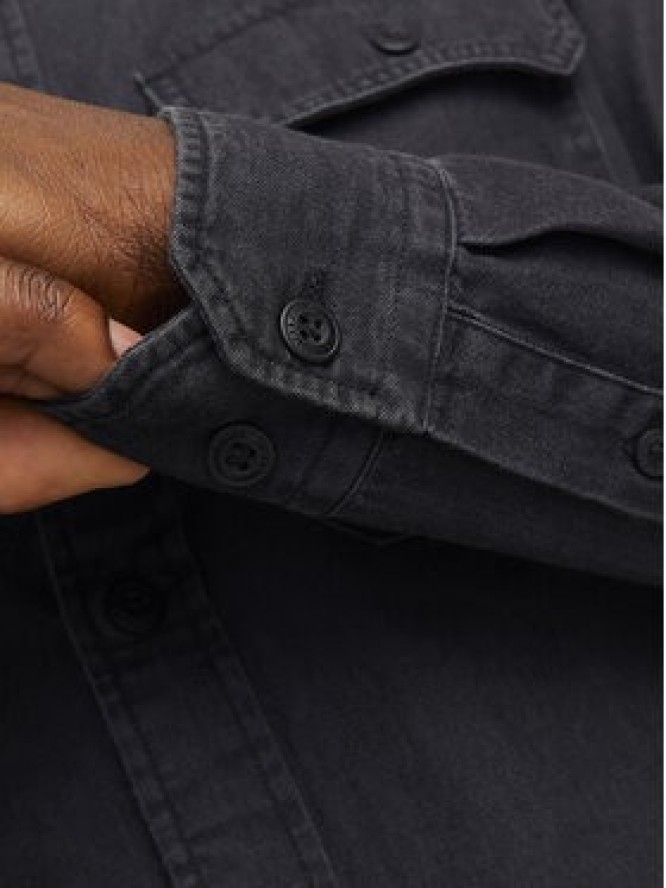 Jack & Jones Koszula jeansowa Travis 12269262 Czarny Comfort Fit
