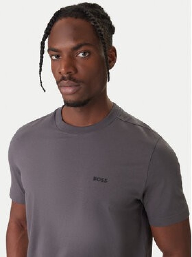 BOSS T-Shirt Tee 50506373 Szary Regular Fit