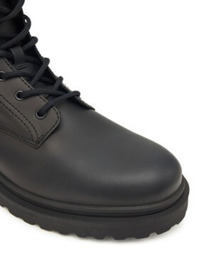 Tommy Jeans Trzewiki Tjm Lace Up Rubberized EM0EM01628 Czarny