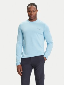 BOSS Sweter K_Ever-X 50541940 Błękitny Regular Fit