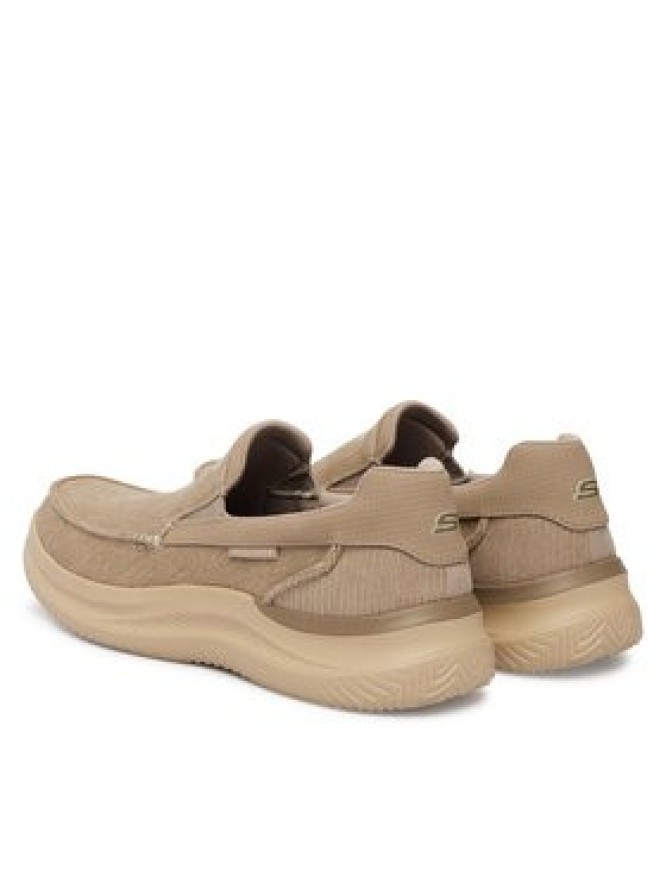 Skechers Półbuty Relaxed Fit: Hasting - Fielden 205066/TPE Beżowy