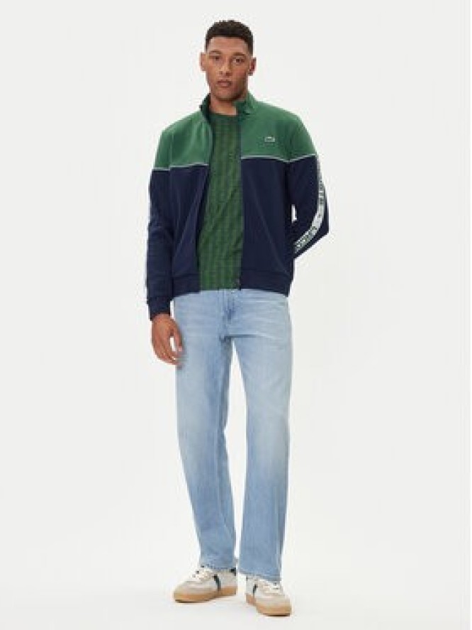 Lacoste Bluza SH4751 Granatowy Regular Fit