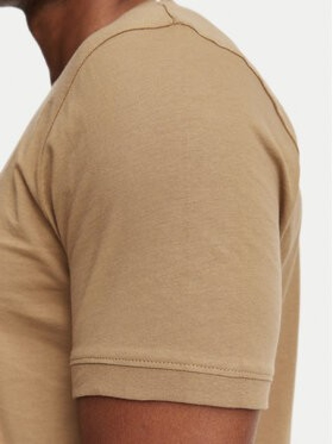 HUGO T-Shirt Diragolino212 50447978 Beżowy Regular Fit
