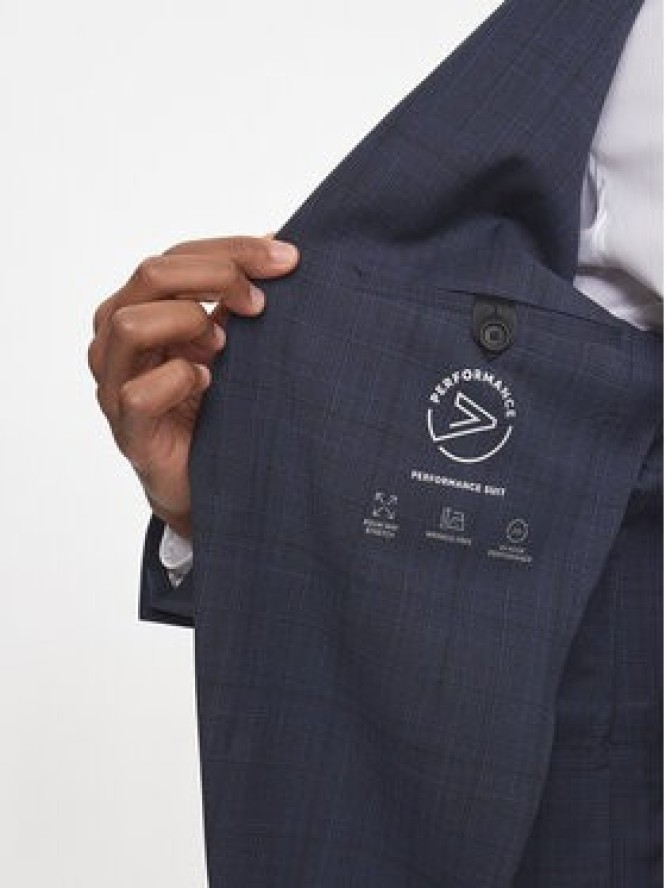 Boss Garnitur P-Huge-2Pcs-241 50509480 Granatowy Slim Fit