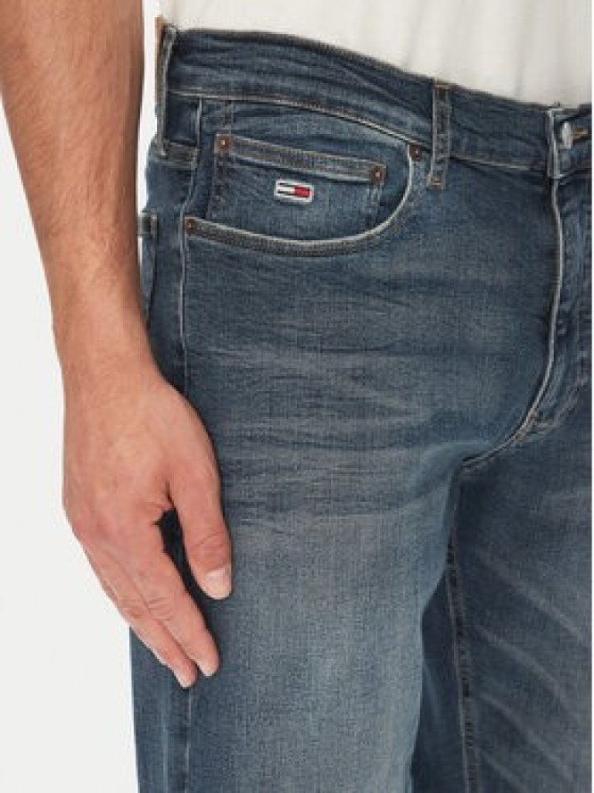 Tommy Jeans Jeansy Ryan DM0DM21097 Granatowy Slim Fit