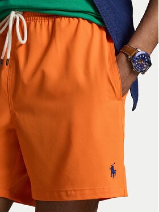 Polo Ralph Lauren Szorty kąpielowe 710957782011 Pomarańczowy Regular Fit