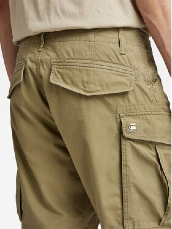 G-Star Raw Szorty materiałowe D08566-D387-B212 Zielony Relaxed Fit