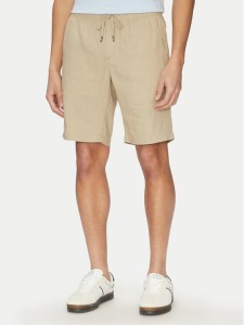 Tommy Hilfiger Szorty materiałowe Harlem MW0MW37804 Beżowy Regular Fit