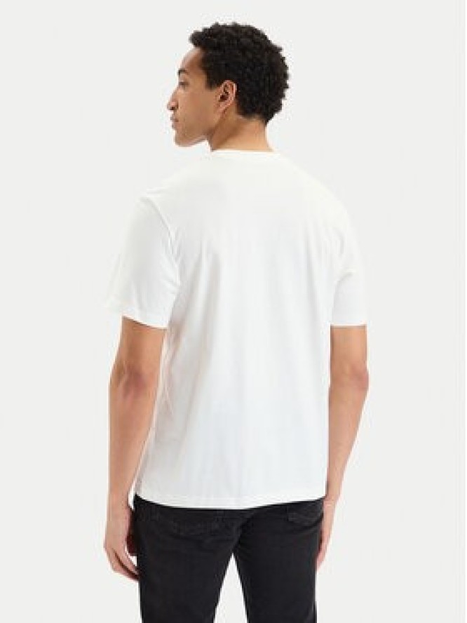 Calvin Klein T-Shirt SS 20s EU LV04LG813G Biały Regular Fit