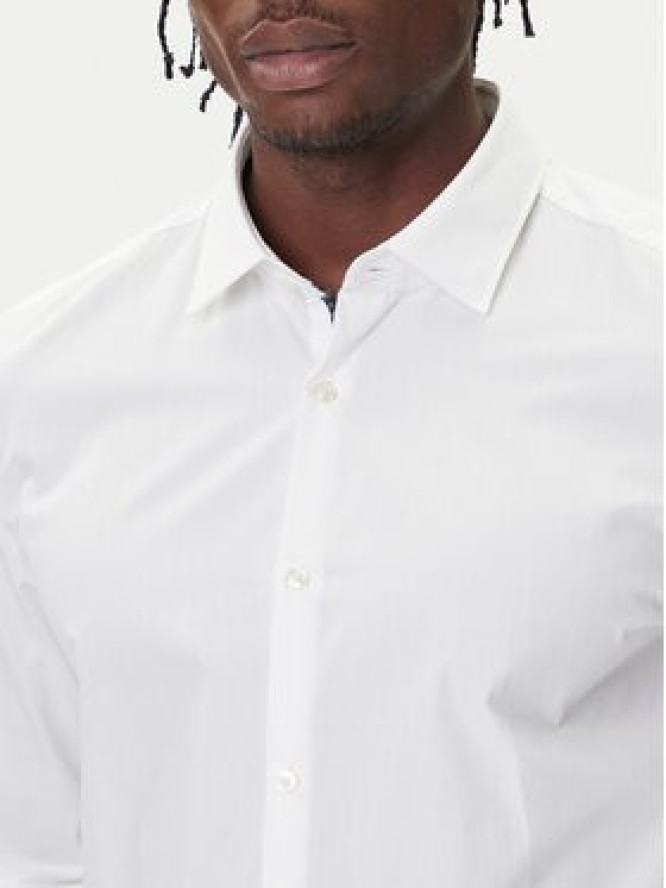 HUGO Koszula Koey 50549766 Biały Slim Fit