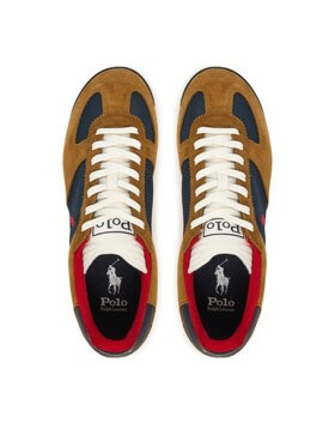 Polo Ralph Lauren Sneakersy 809974040001 Brązowy