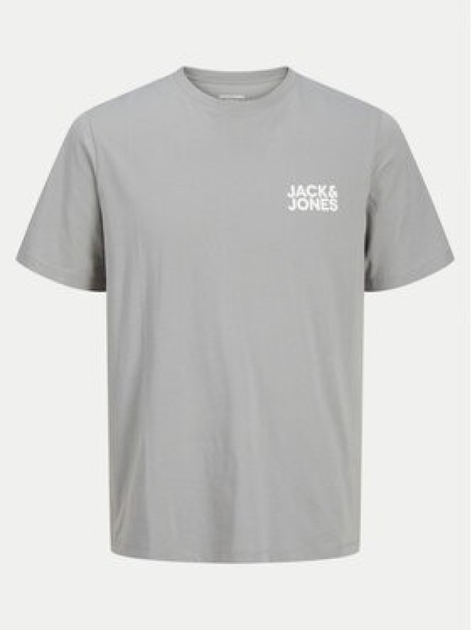 Jack & Jones T-Shirt Corp Logo 12151955 Szary Standard Fit