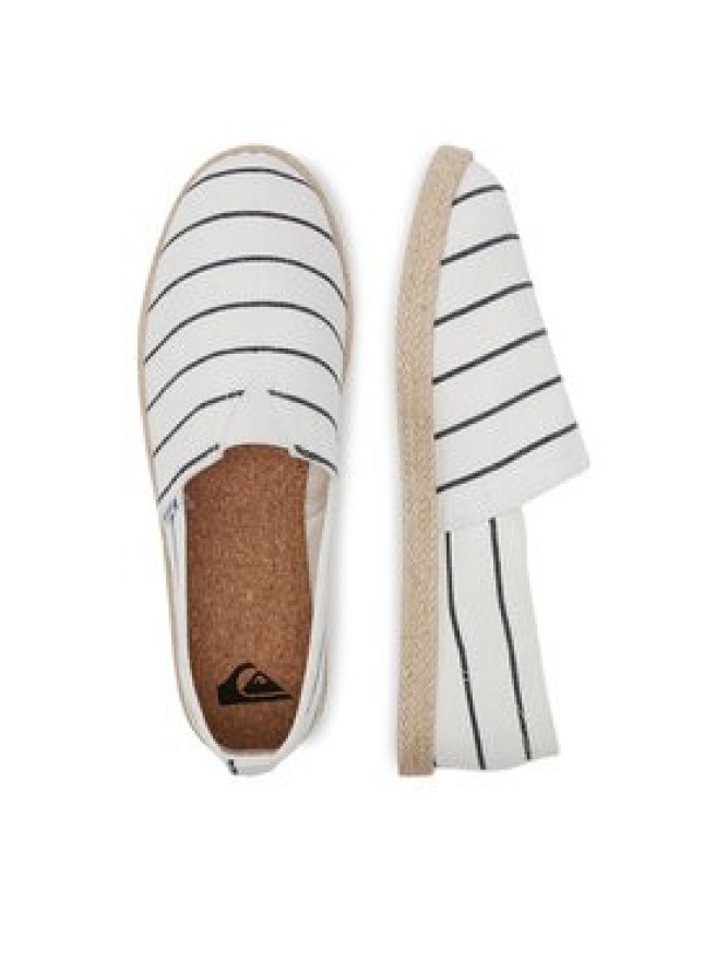 Quiksilver Espadryle WAVESTRIDE-01 Biały
