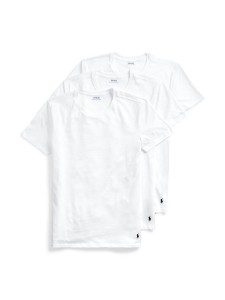 Polo Ralph Lauren Komplet t-shirtów Classic Crew 714830304003 Biały Regular Fit