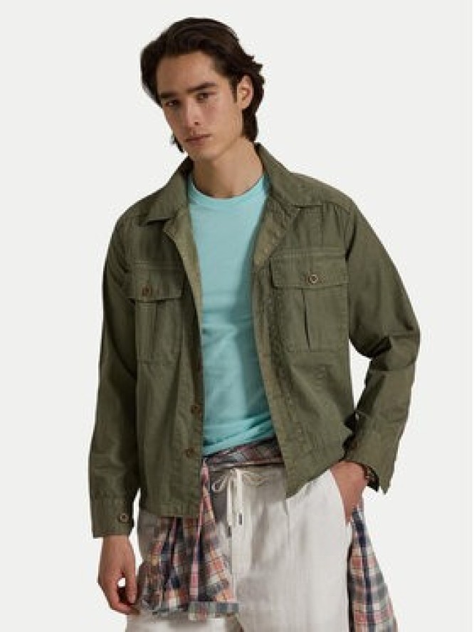 Polo Ralph Lauren T-Shirt 710671438506 Turkusowy Custom Slim Fit