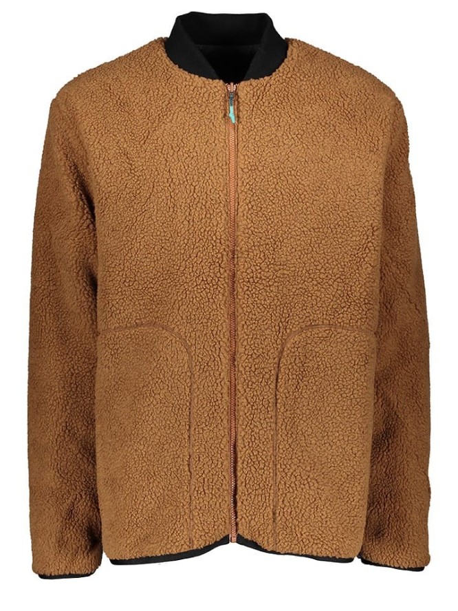 PICTURE Dwustronna kurtka funkcyjna "Hikast" w kolorze czarno-jasnobrązowym rozmiar: M