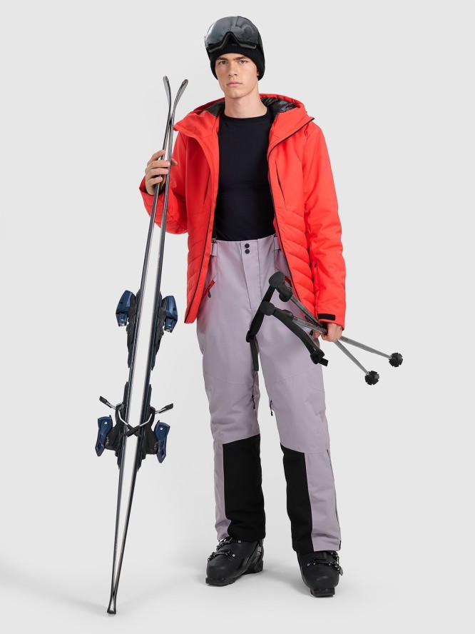 4F Kurtka narciarska membrana 10000 męska - czerwona M