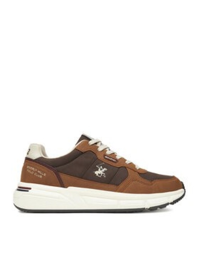 Beverly Hills Polo Club Sneakersy CEO-V5-MARCO Brązowy