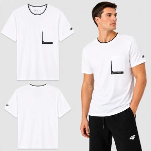 KOSZULKA MĘSKA 4F T-SHIRT BAWEŁNIANY SPORTOWY NA CO DZIEŃ M2663 SS26