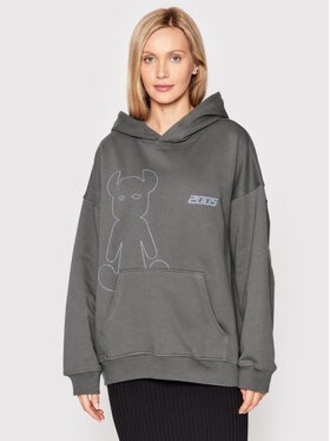 2005 Bluza Unisex Horned Szary Regular Fit