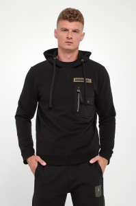 Bluza męska z kapturem AERONAUTICA MILITARE