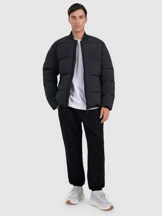 4F Kurtka puchowa z wypełnieniem syntetycznym męska - czarna L