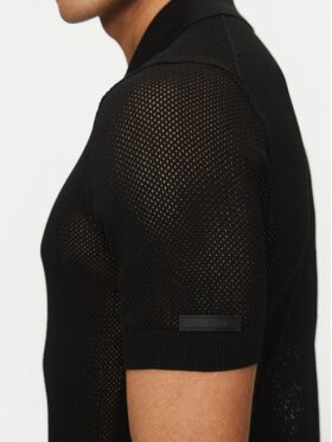 Calvin Klein Swimwear Koszula KM0KM01087 Czarny Regular Fit