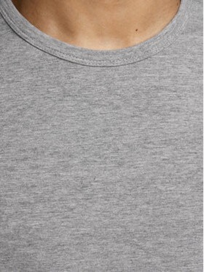 Jack & Jones T-Shirt Basic 12058529 Szary Stretch Fit