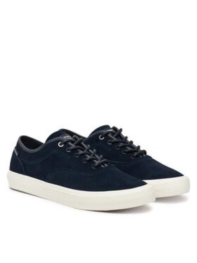 Tommy Hilfiger Tenisówki Hi Vulc Low Oxford Suede FM0FM05401 Granatowy