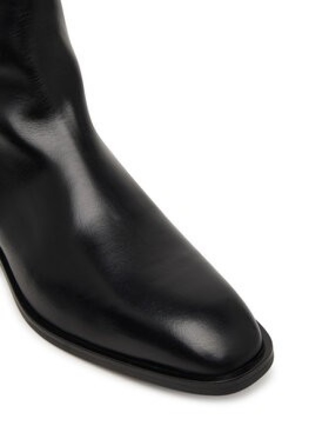 Calvin Klein Kozaki Slim Clean Zip Boot Lth HM0HM02007 Czarny