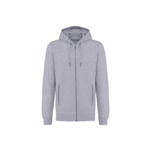Ekologiczna rozpinana bluza z kapturem Kariban French Terry