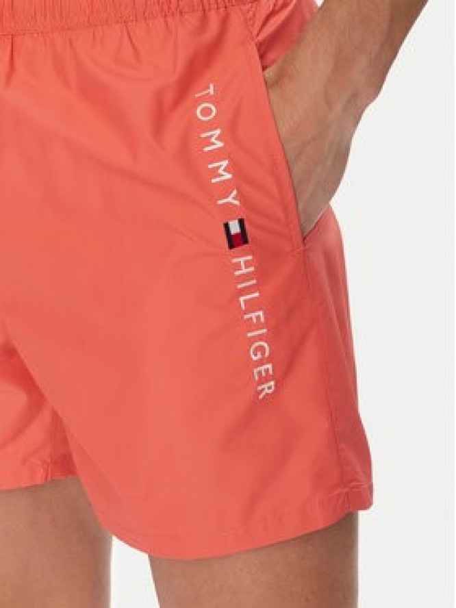 Tommy Hilfiger Szorty kąpielowe UM0UM03258 Różowy Regular Fit