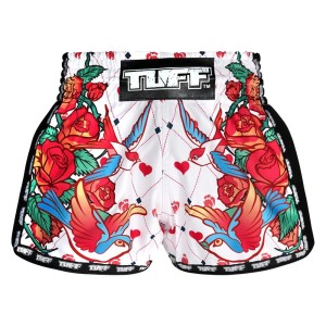 Spodenki treningowe TUFF Retro Style Rose With Birds