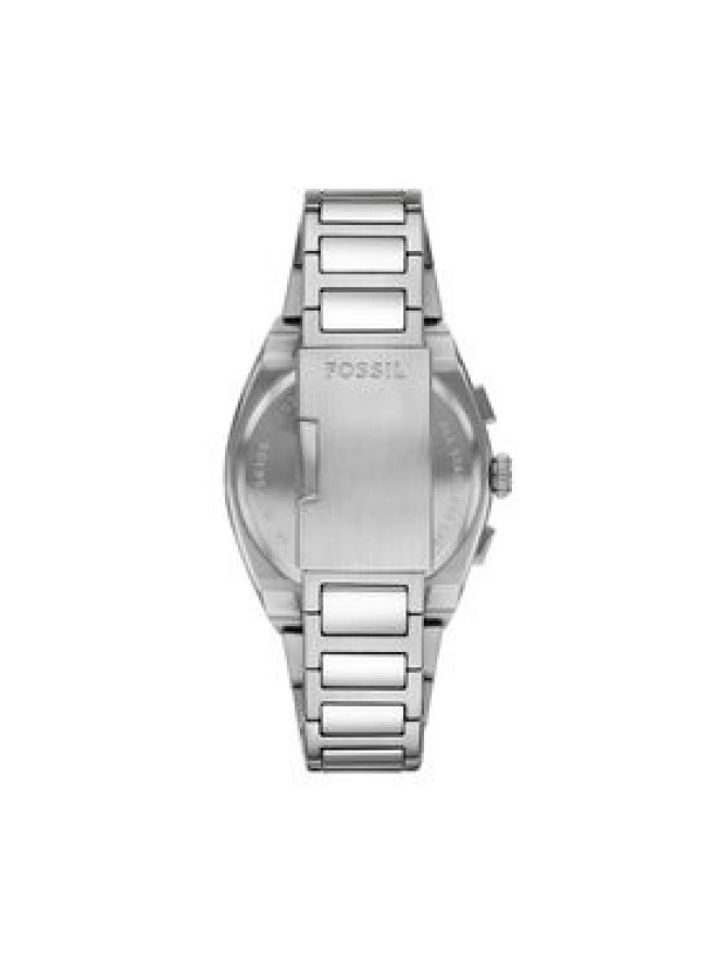 Fossil Zegarek Everett Chronograph FS6104 Srebrny
