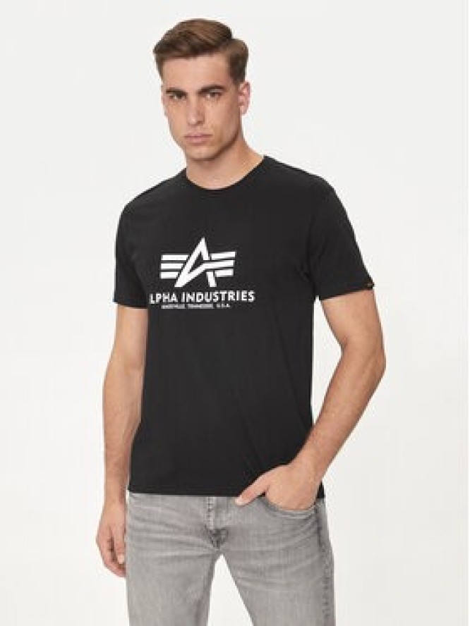 Alpha Industries Komplet t-shirtów Basic 106524 Biały Regular Fit