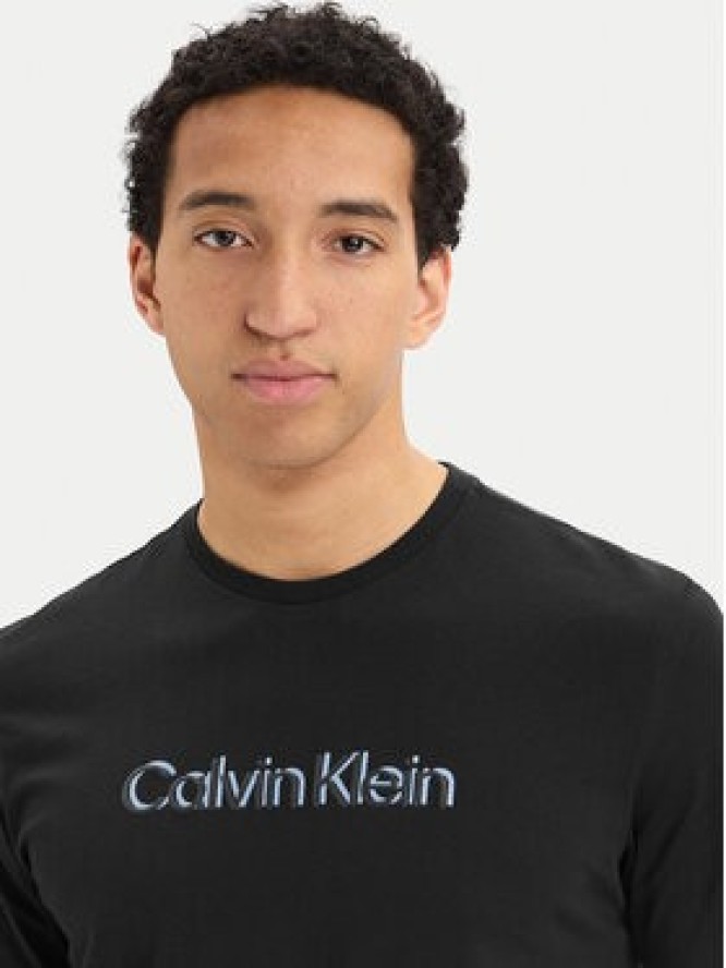 Calvin Klein T-Shirt SS 30s EU LV04LG809G Czarny Slim Fit