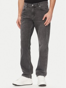 Karl Lagerfeld Jeans Jeansy A2M10131 Szary Straight Fit