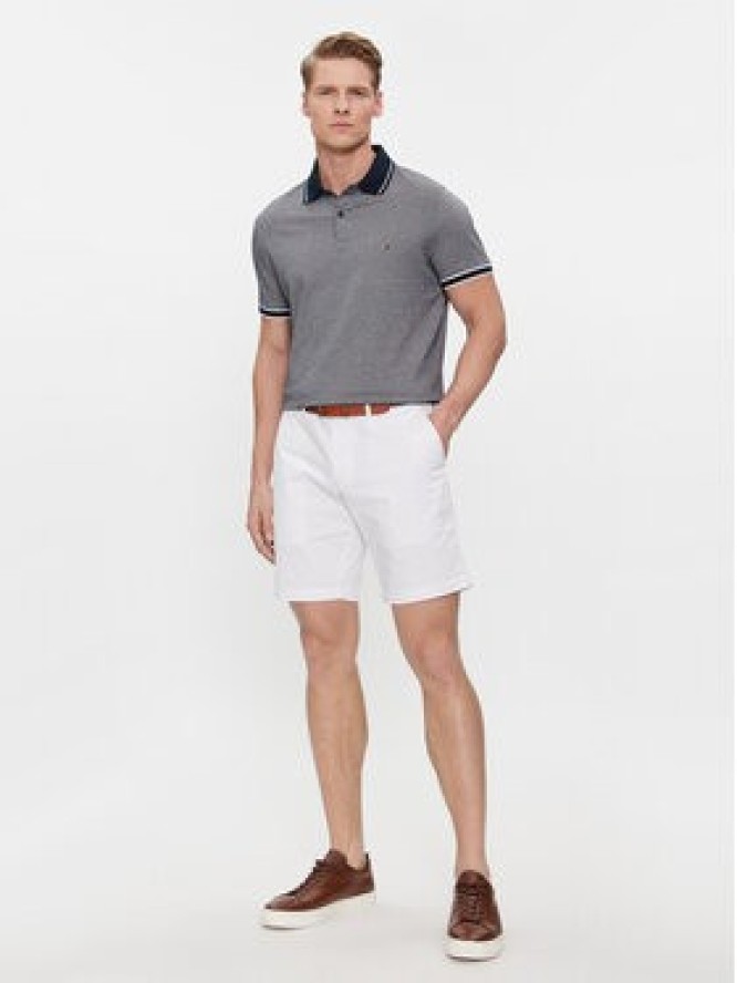 Tommy Hilfiger Szorty materiałowe Brooklyn Short 1985 MW0MW23563 Biały Regular Fit