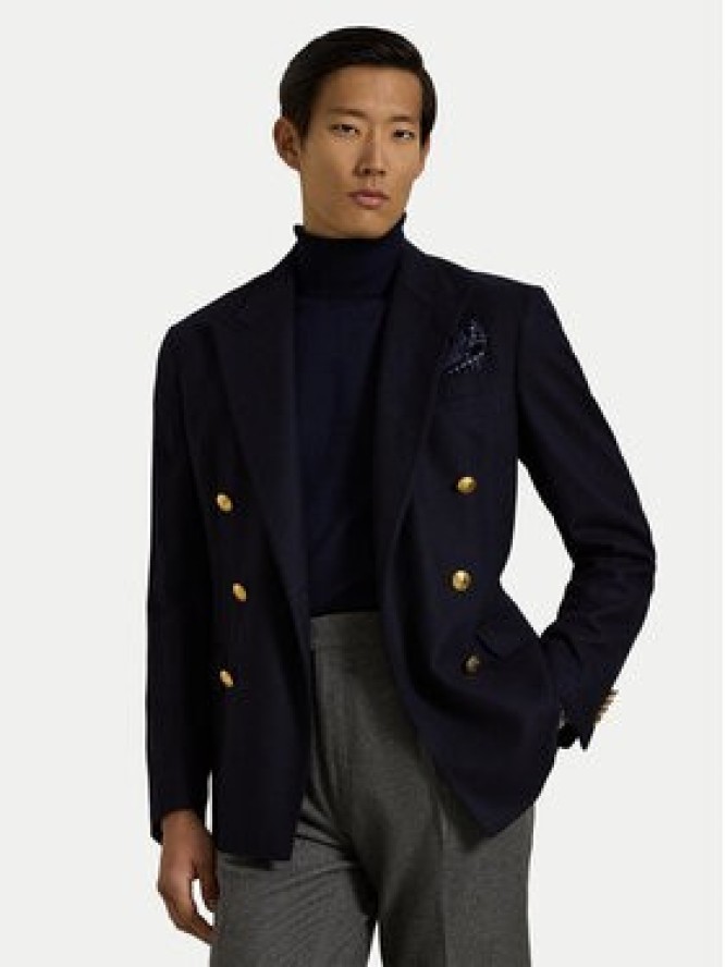 Polo Ralph Lauren Golf 710946145001 Granatowy Regular Fit