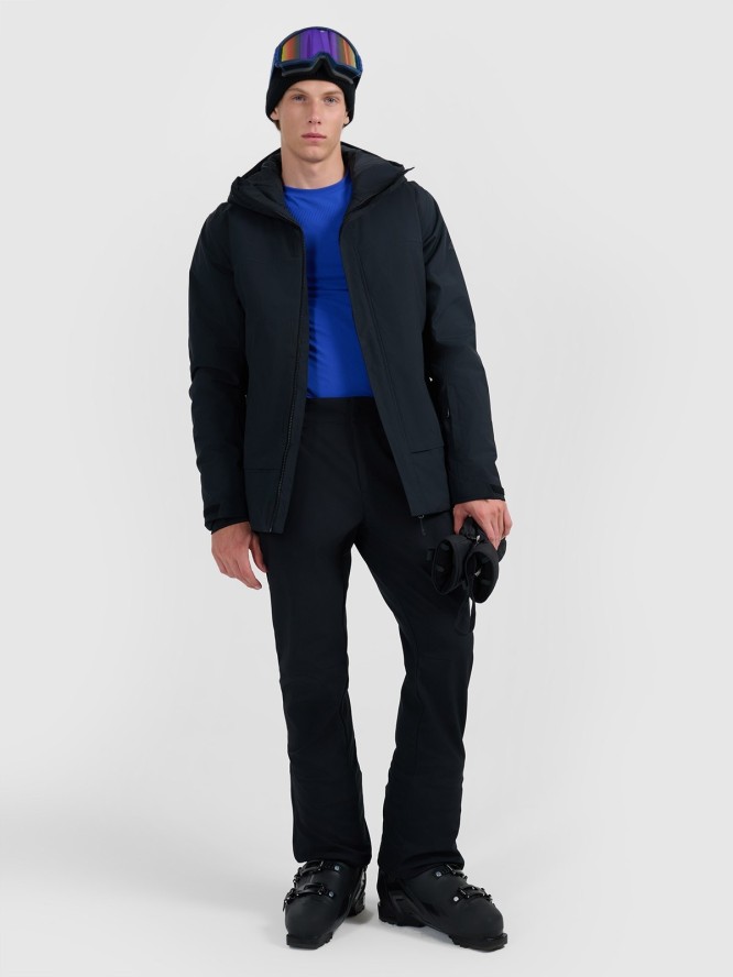 4F Kurtka narciarska membrana 8000 męska - czarna M