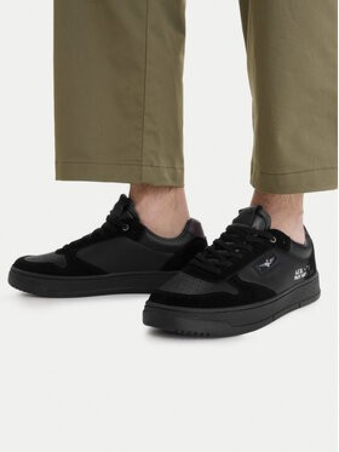 Aeronautica Militare Sneakersy 261SC0235UPL00244 Czarny