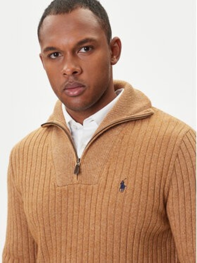 Polo Ralph Lauren Sweter 710974167002 Beżowy Regular Fit