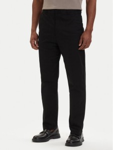 HUGO Spodnie materiałowe Genar253 50567257 Czarny Slim Fit