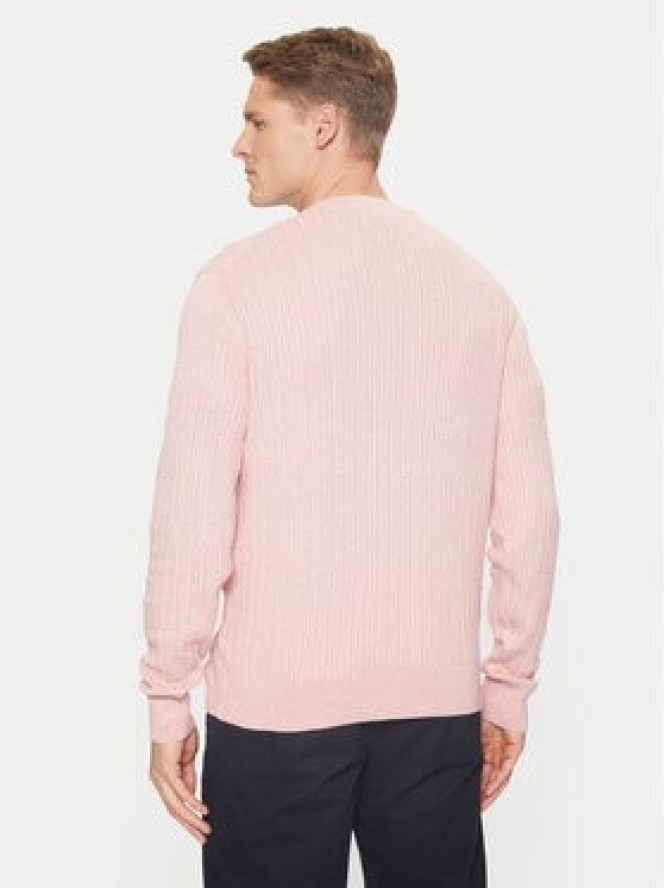 Tommy Hilfiger Sweter MW0MW37400 Różowy Slim Fit
