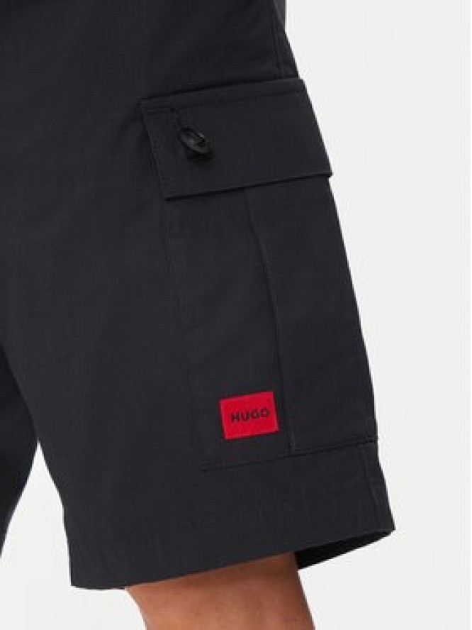 Hugo Szorty materiałowe Garlio242 50510594 Czarny Regular Fit